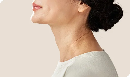 처짐과 탄력 저하가 큰 경우 윤곽교정 치료 유형